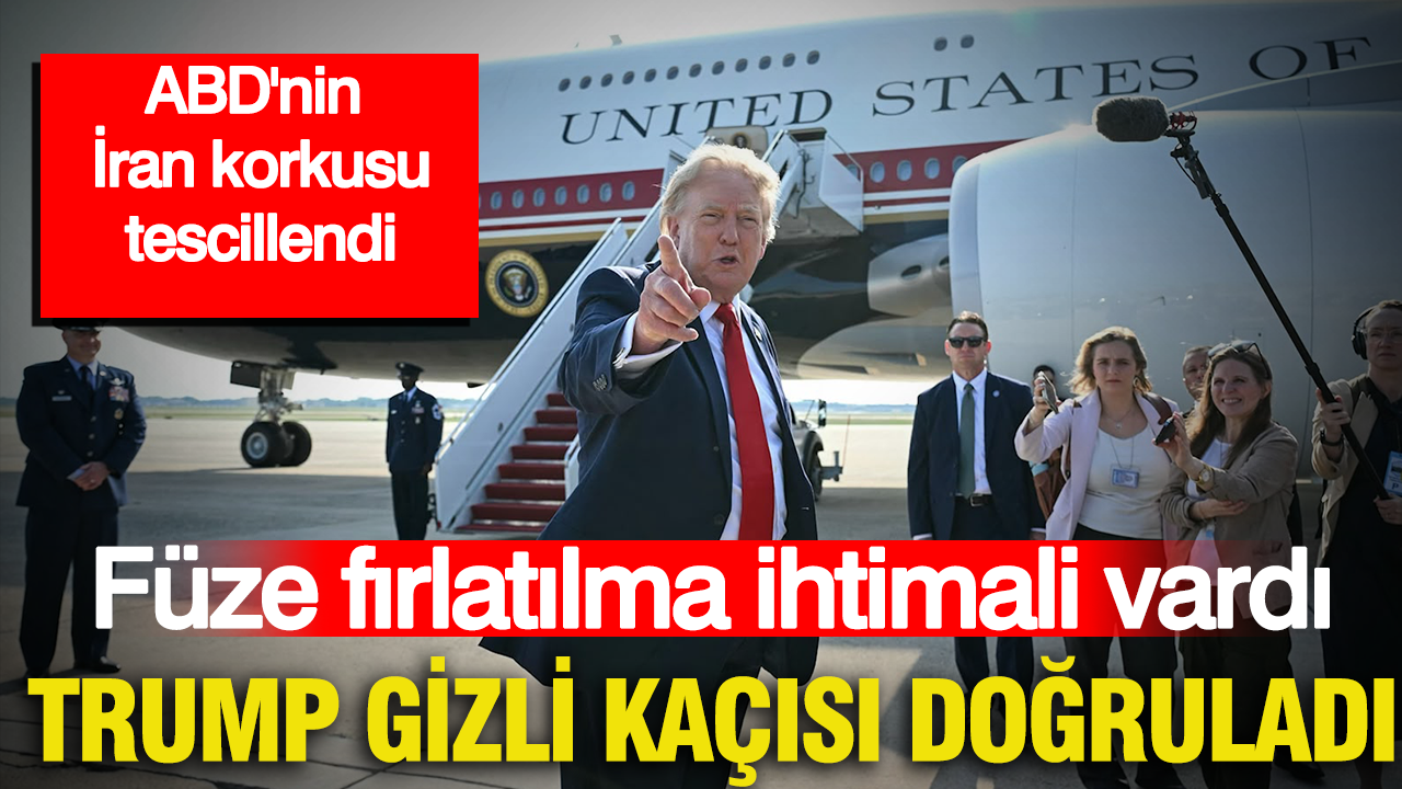 Trump, Türkiye’den gizli operasyonla ayrıldığını doğruladı: Füze fırlatılma ihtimali vardı