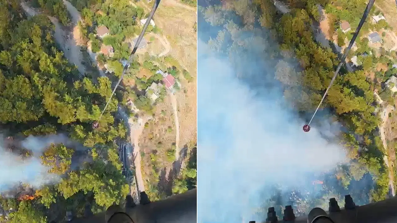 Antalya’nın 2 ilçesinde orman yangını: Havadan ve karadan müdahale ediliyor